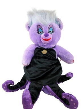 Disney Villain Little Mermaid 16" Ursula Build-A-Bear Plush w/Sea Witch Outfit